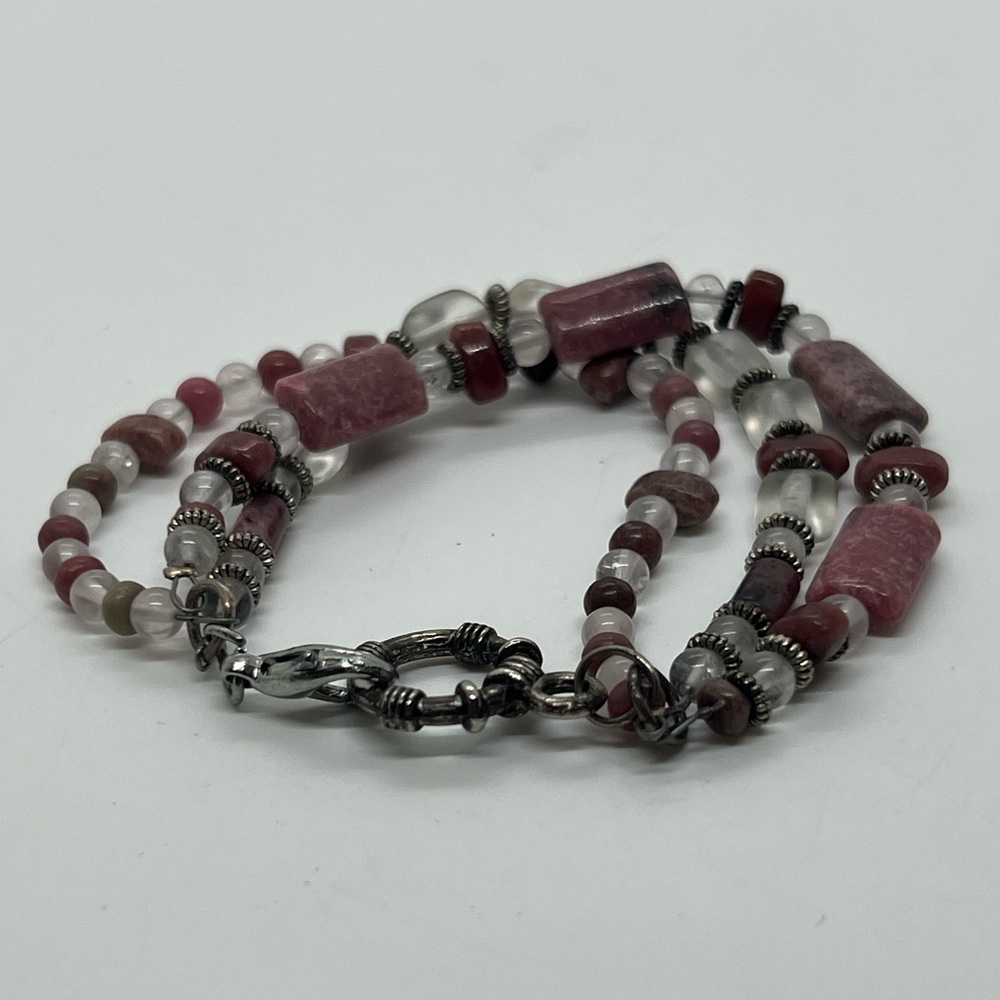 Triple Layered Beaded Bracelet - image 1